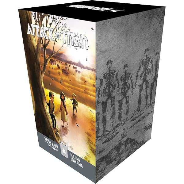 Amazon.com: Attack on Titan Season 3 Part 2 Manga Box Set (Attack